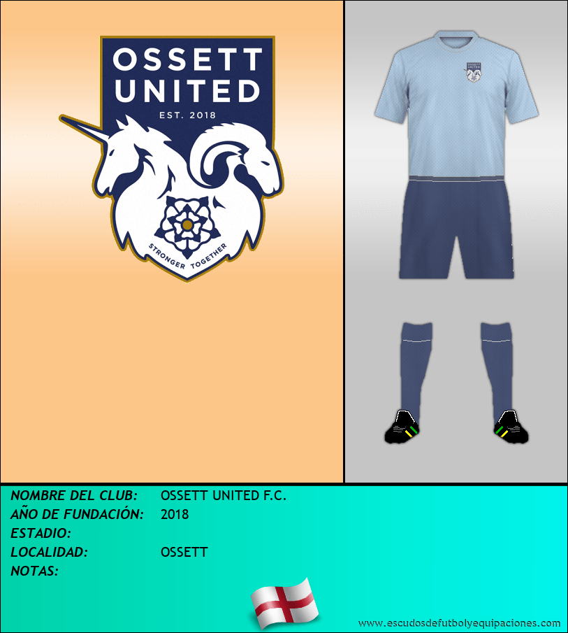 Escudo de OSSETT UNITED F.C.