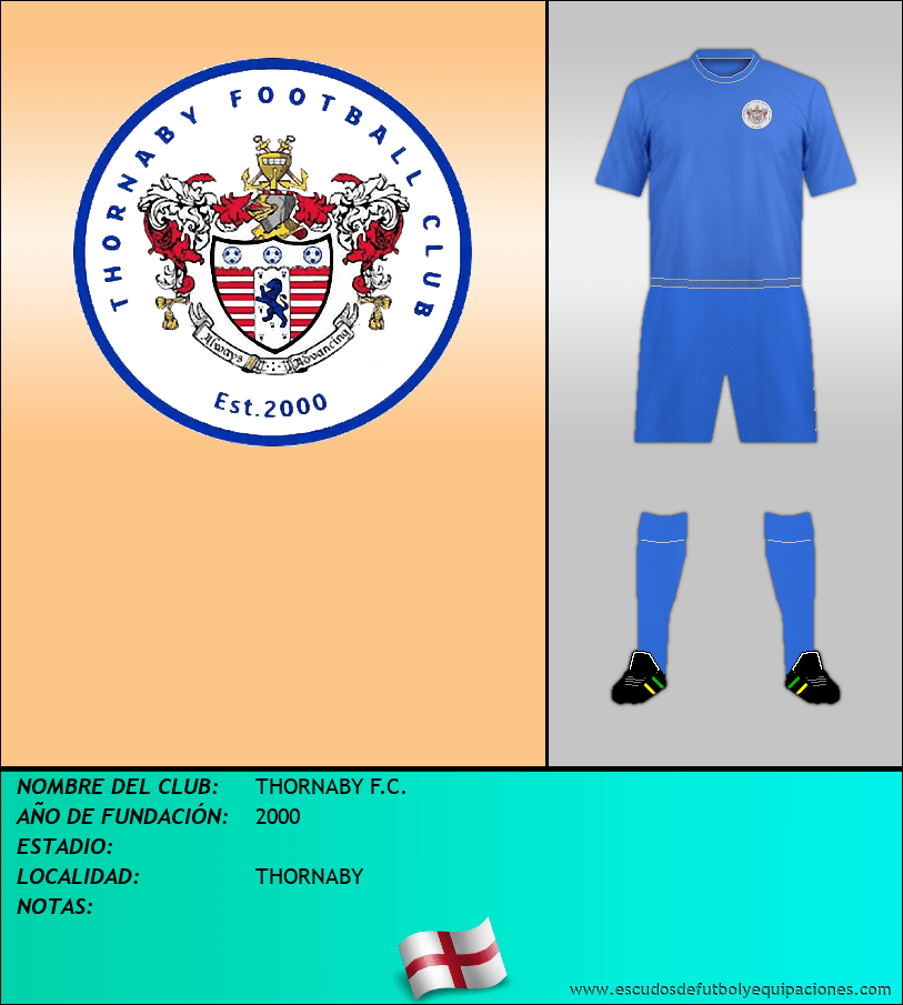 Escudo de THORNABY F.C.