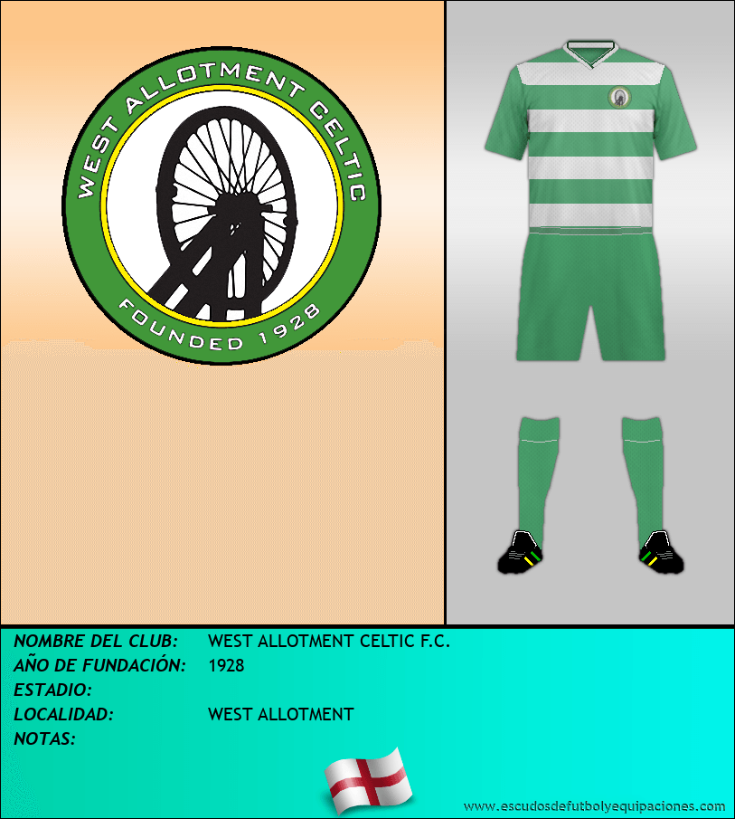 Escudo de WEST ALLOTMENT CELTIC F.C.