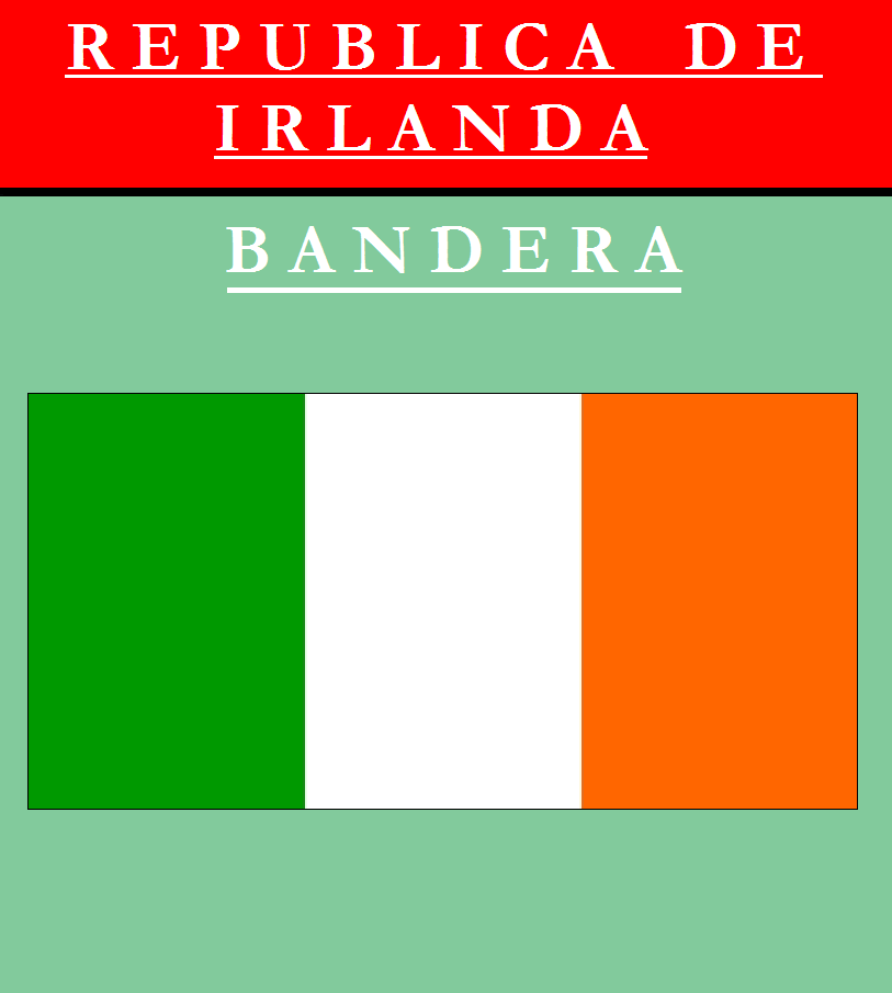 Escudo de BANDERA DE IRLANDA