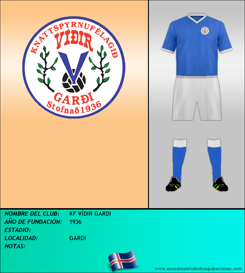 Escudo de KF VÍDIR GARDI