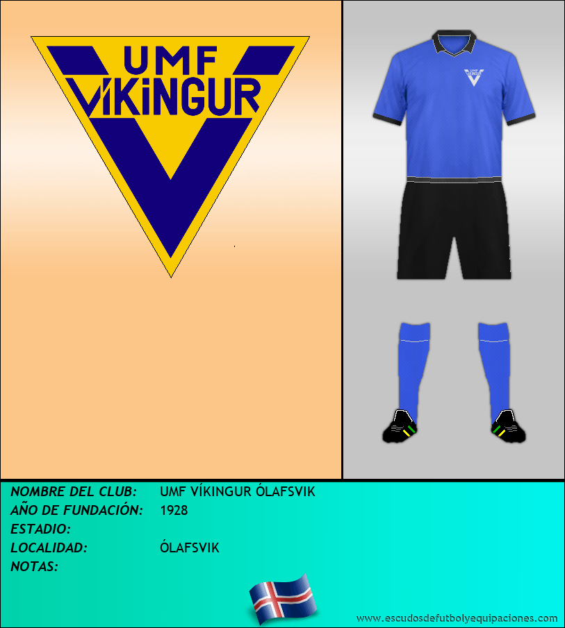 Escudo de UMF VÍKINGUR ÓLAFSVIK