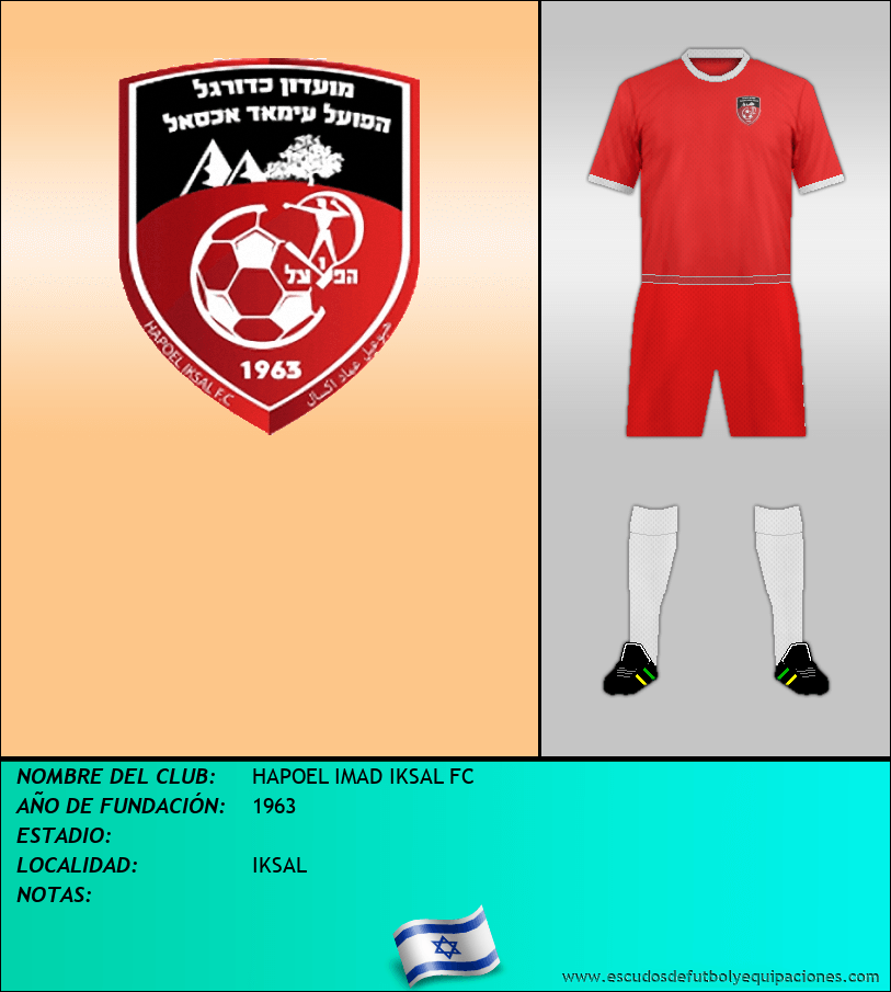 Escudo de HAPOEL IMAD IKSAL FC