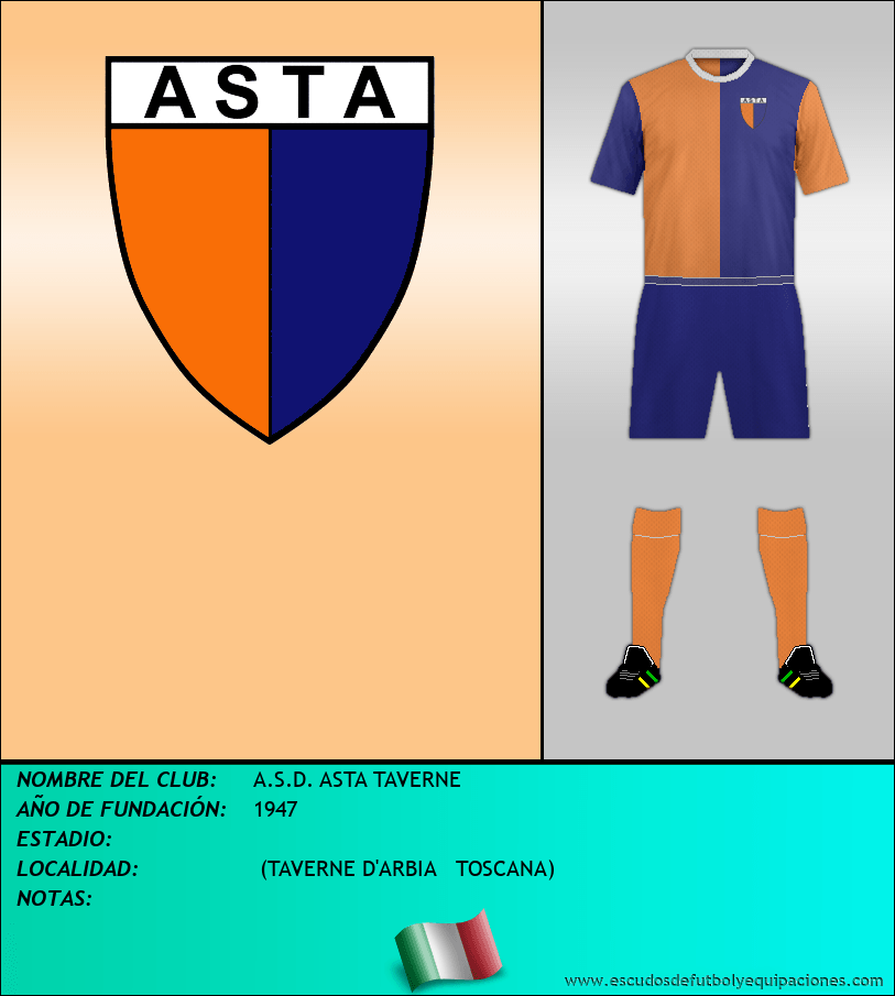 Escudo de A.S.D. ASTA TAVERNE