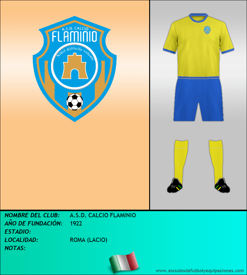 Escudo de A.S.D. CALCIO FLAMINIO