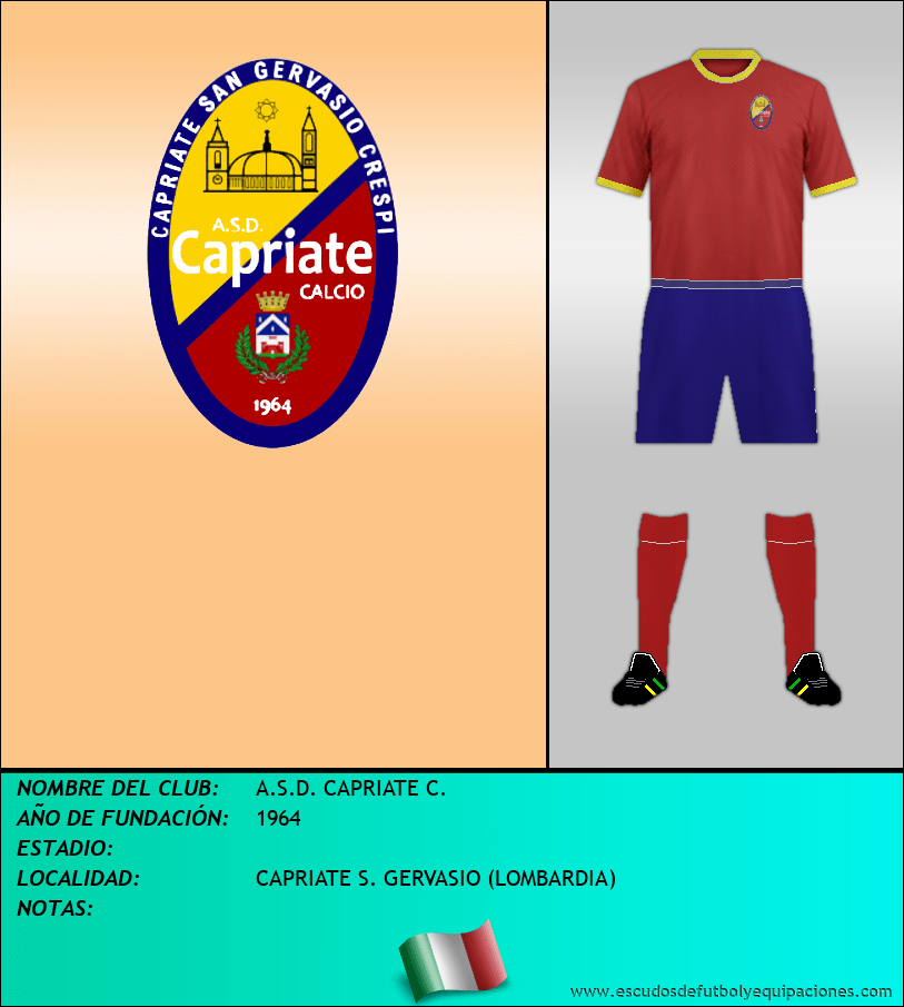 Escudo de A.S.D. CAPRIATE C.