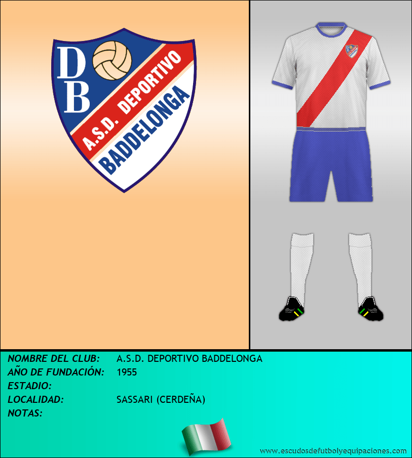 Escudo de A.S.D. DEPORTIVO BADDELONGA