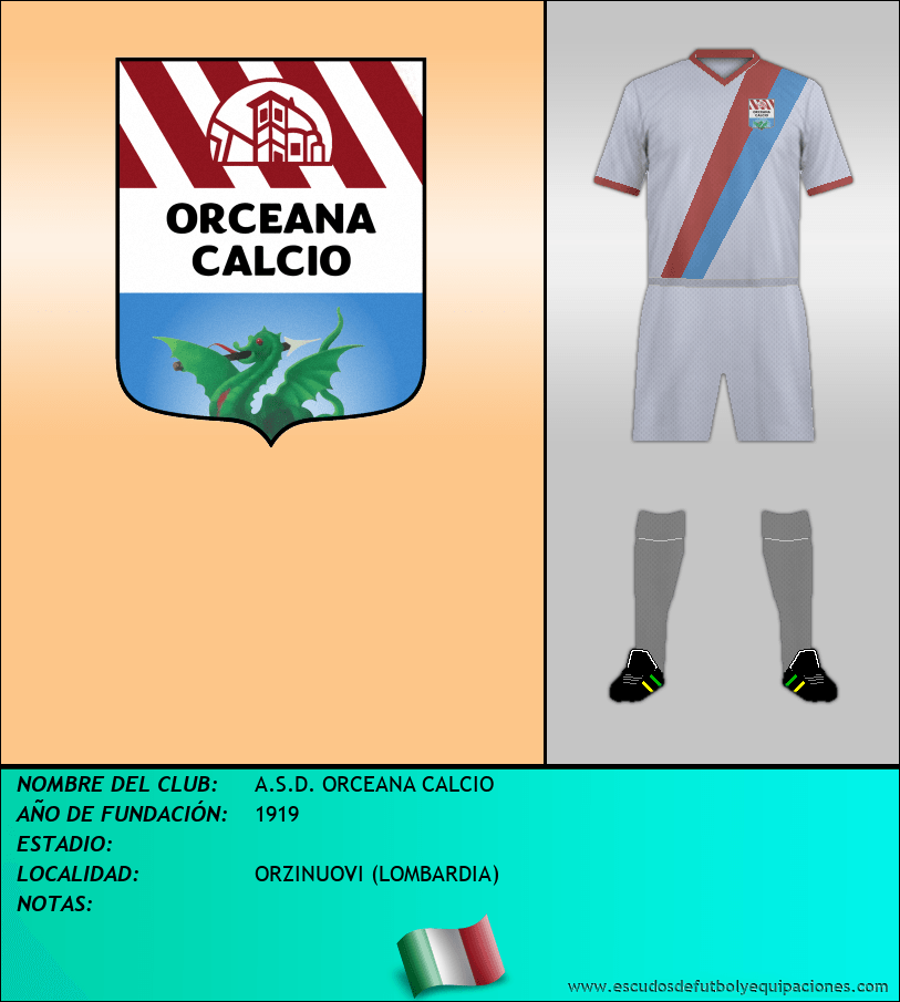 Escudo de A.S.D. ORCEANA CALCIO