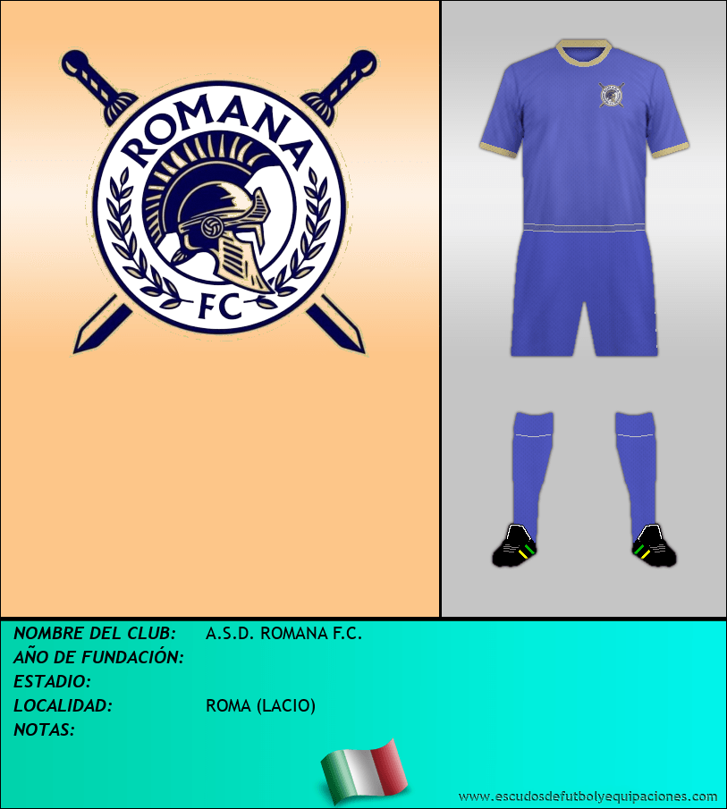 Escudo de A.S.D. ROMANA F.C.