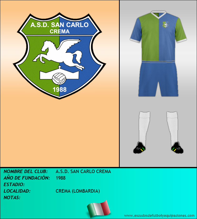 Escudo de A.S.D. SAN CARLO CREMA