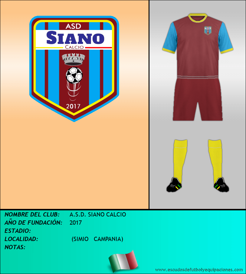 Escudo de A.S.D. SIANO CALCIO