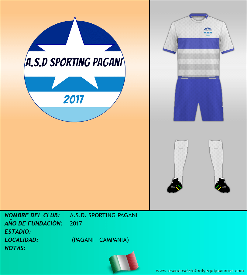 Escudo de A.S.D. SPORTING PAGANI