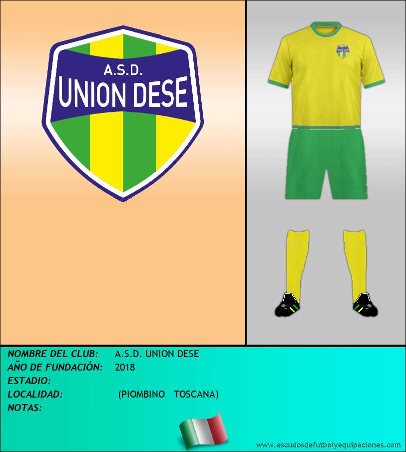 Escudo de A.S.D. UNION DESE