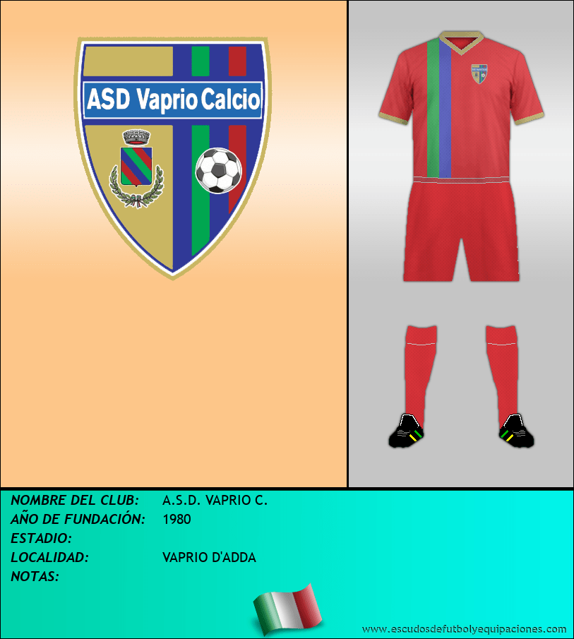 Escudo de A.S.D. VAPRIO C.