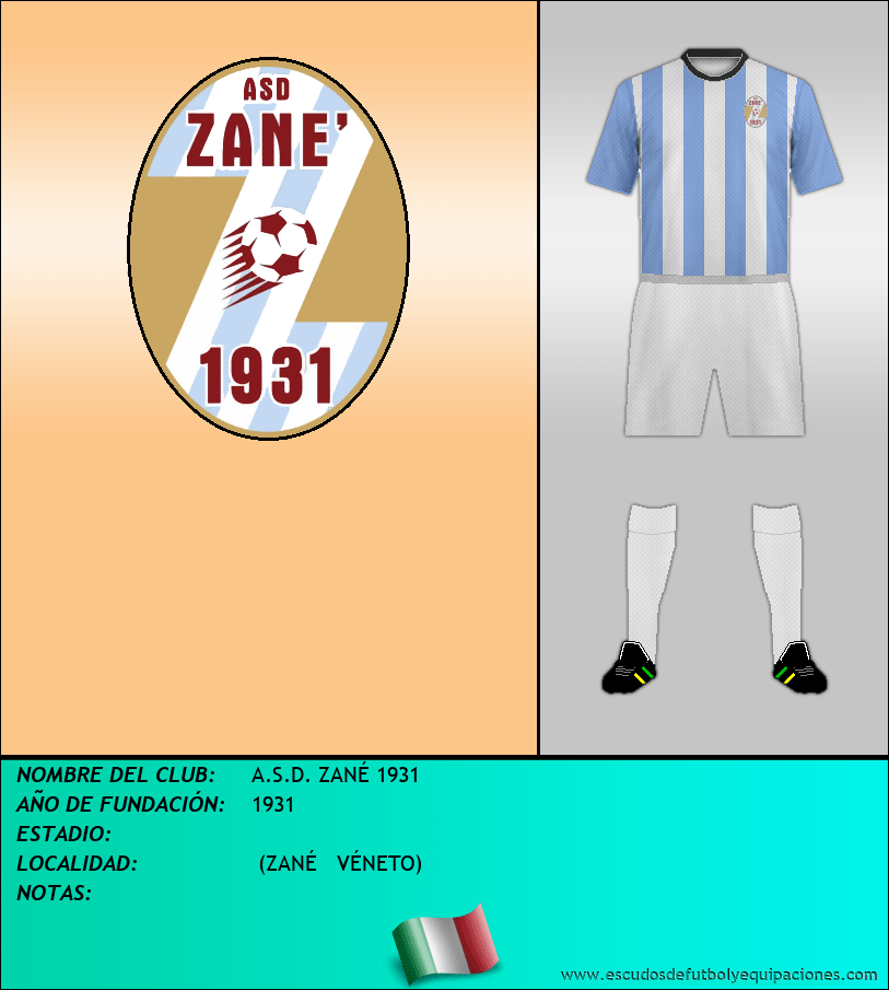 Escudo de A.S.D. ZANÉ 1931