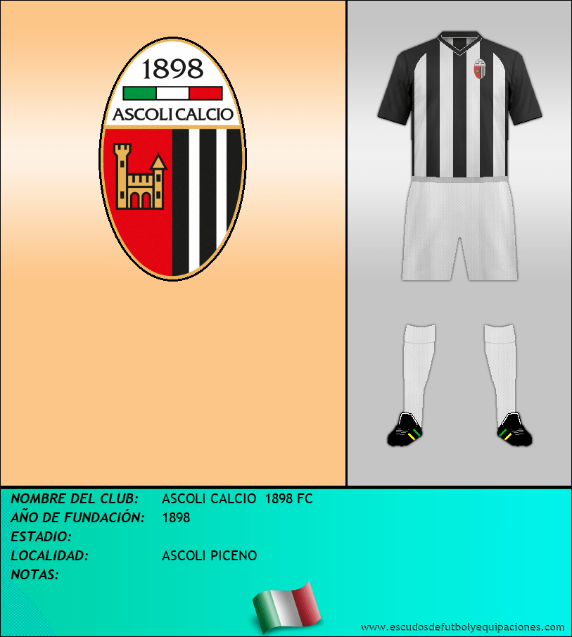 Escudo de ASCOLI CALCIO  1898 FC