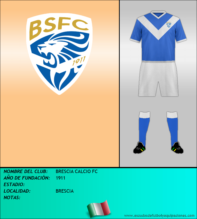 Escudo de BRESCIA CALCIO FC