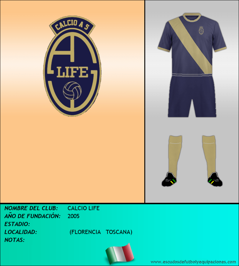 Escudo de CALCIO LIFE