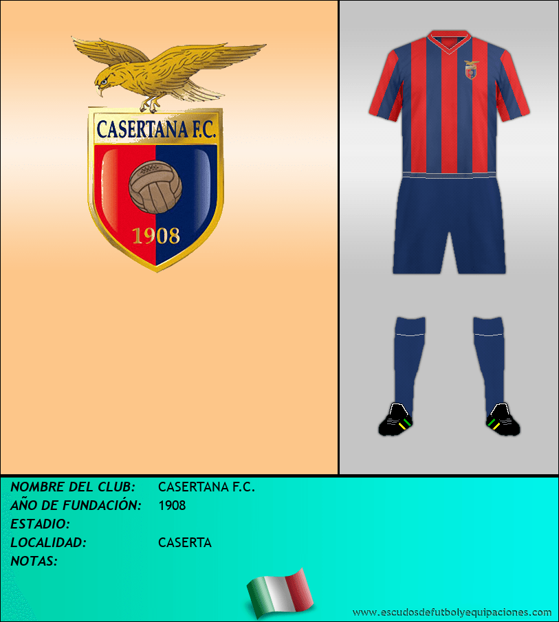 Escudo de CASERTANA F.C.