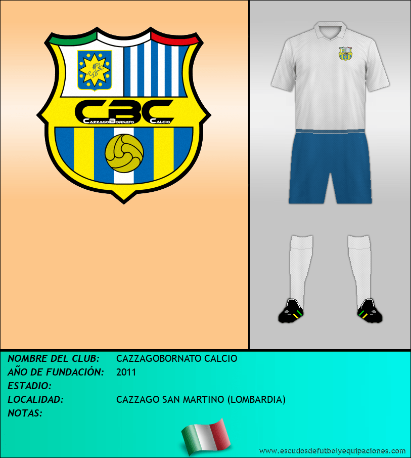 Escudo de CAZZAGOBORNATO CALCIO