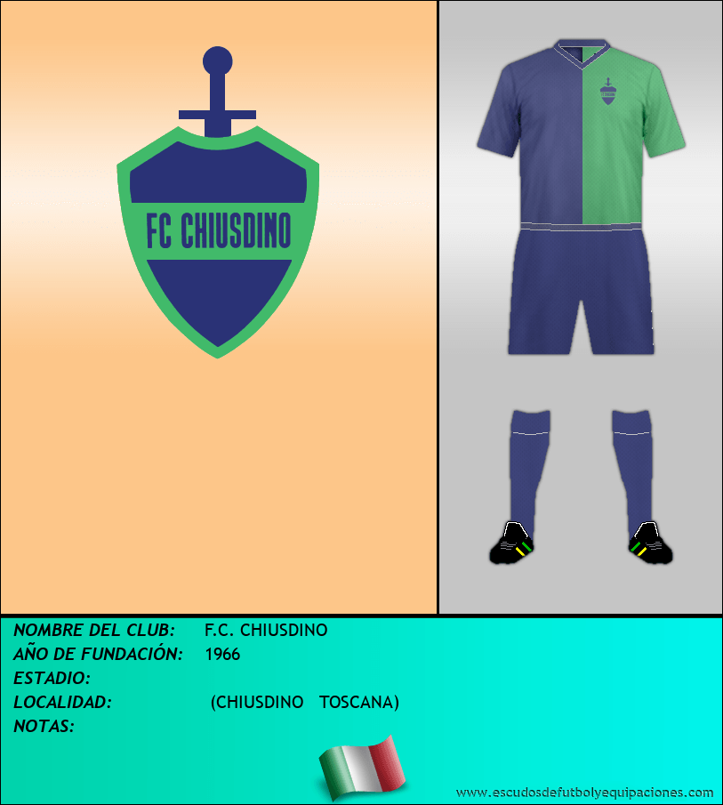 Escudo de F.C. CHIUSDINO