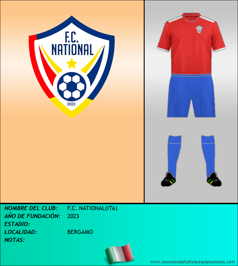 Escudo de F.C. NATIONAL(ITA)