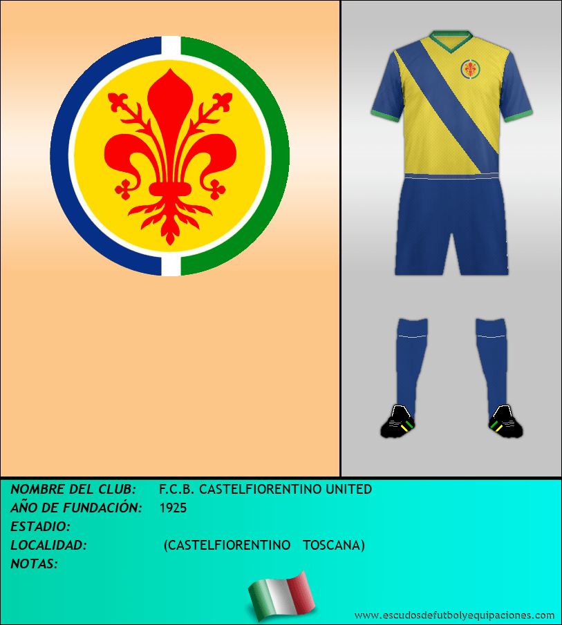 Escudo de F.C.B. CASTELFIORENTINO UNITED