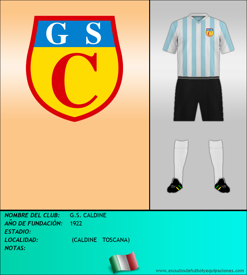 Escudo de G.S. CALDINE