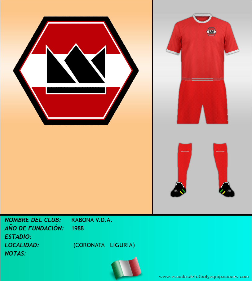 Escudo de RABONA V.D.A.