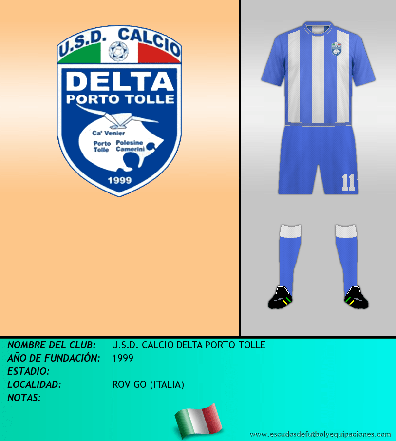 Escudo de U.S.D. CALCIO DELTA PORTO TOLLE