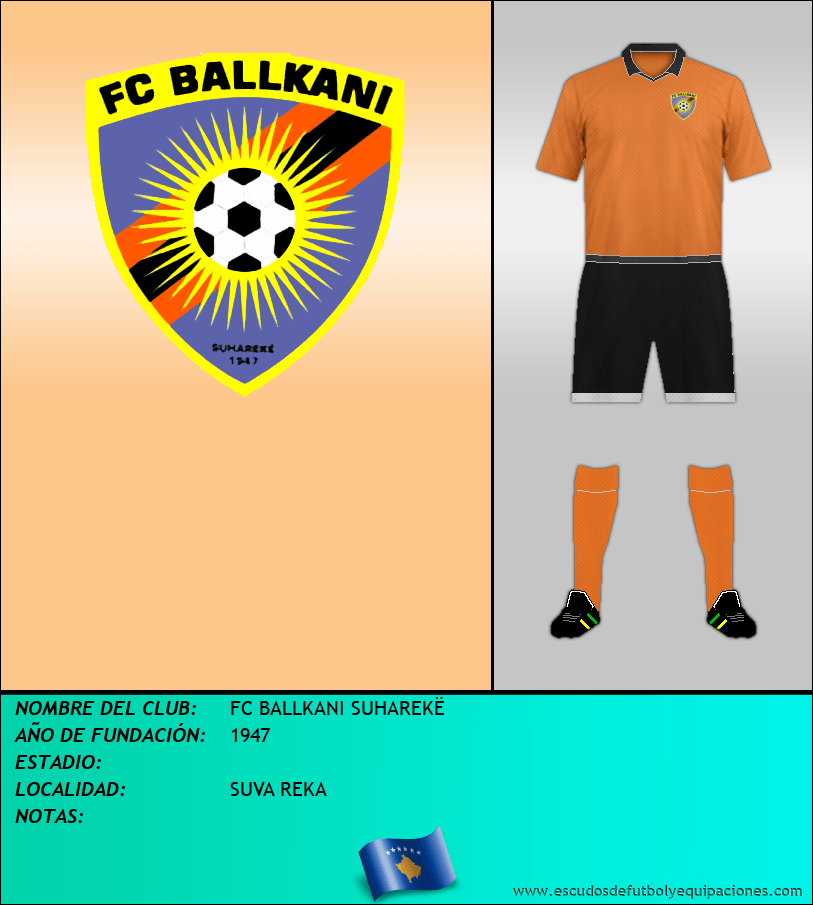 Escudo de FC BALLKANI SUHAREKË