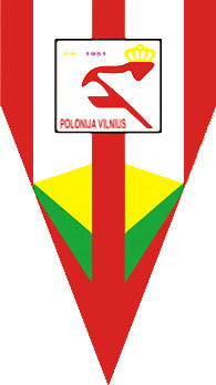 Escudo de FK POLONIA VILNIUS (LITUANIA)