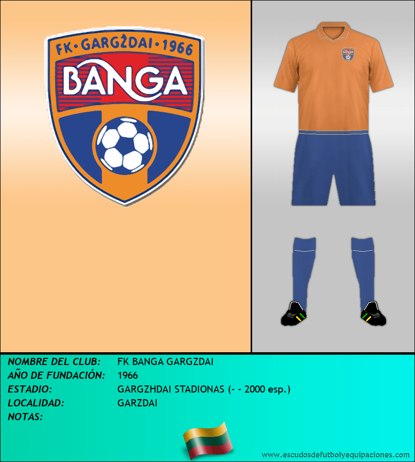 Escudo de FK BANGA GARGZDAI