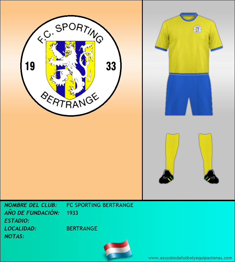 Escudo de FC SPORTING BERTRANGE