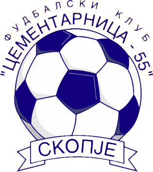 Escudo de FK CEMENTARNICA 55 (MACEDONIA)