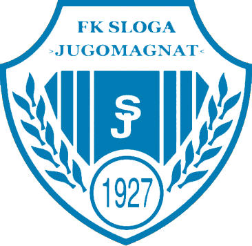 Escudo de FK SLOGA JUGOMAGNAT (MACEDONIA)