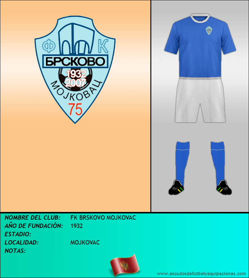 Escudo de FK BRSKOVO MOJKOVAC