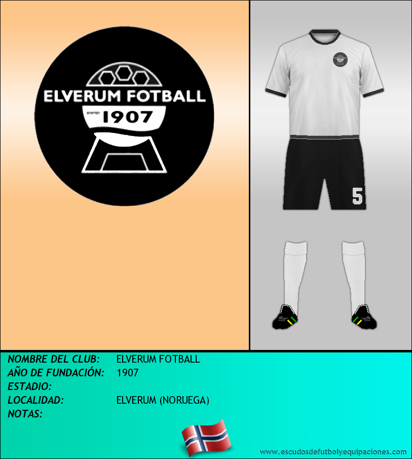 Escudo de ELVERUM FOTBALL