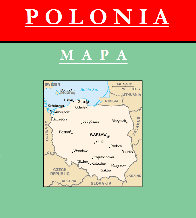 Escudo de MAPA DE POLONIA