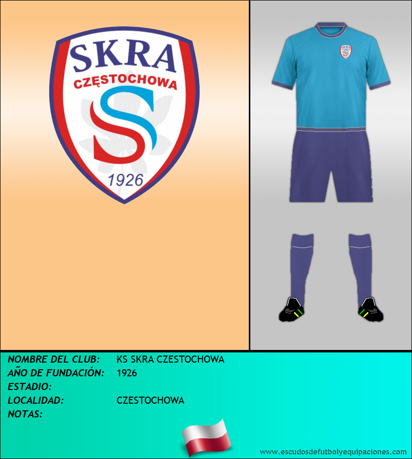 Escudo de KS SKRA CZESTOCHOWA