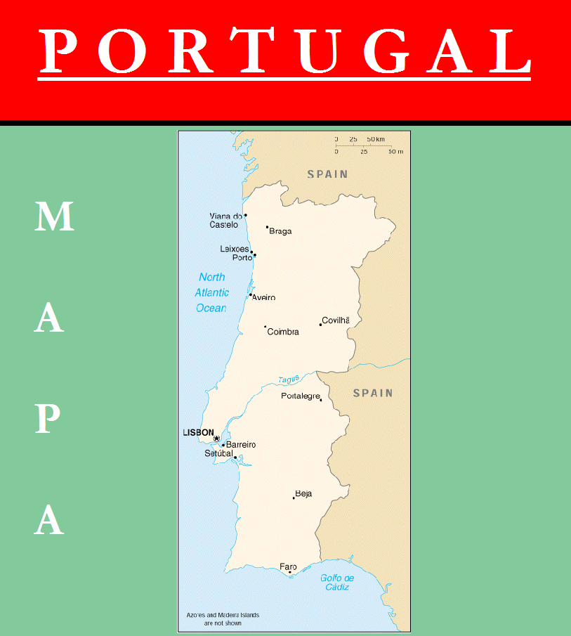 Escudo de MAPA DE PORTUGAL