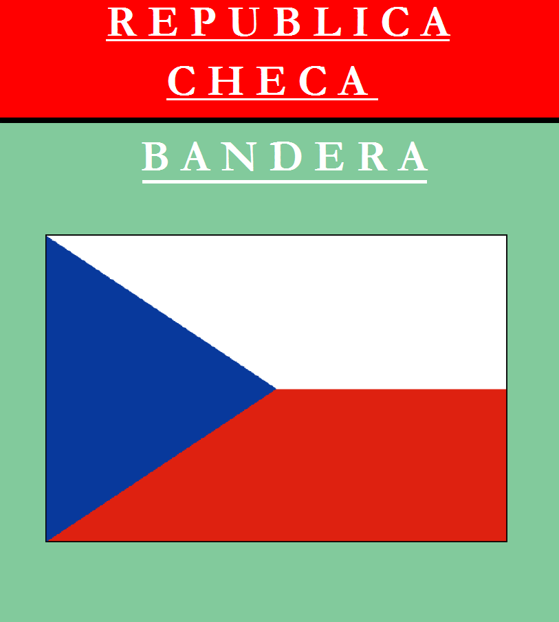 Escudo de BANDERA DE REPÚBLICA CHECA