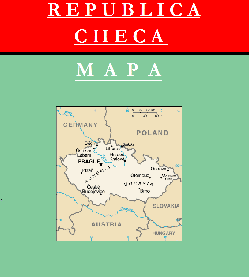 Escudo de MAPA DE REPÚBLICA CHECA