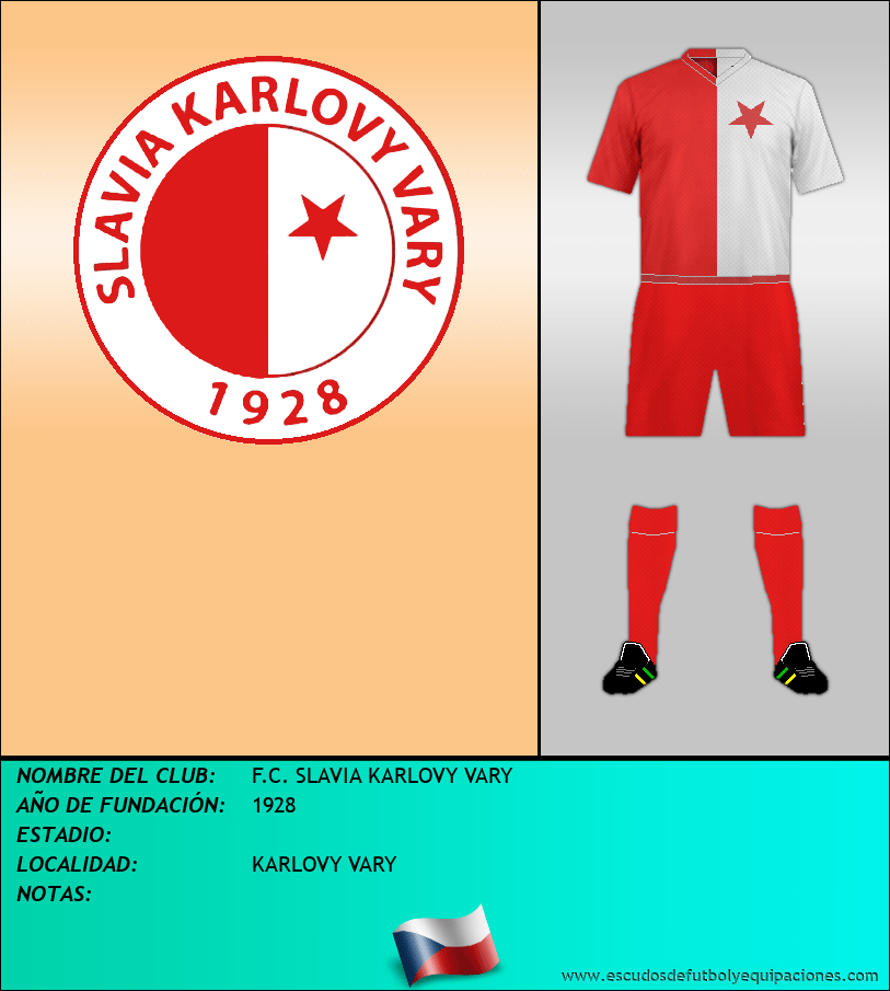 Escudo de F.C. SLAVIA KARLOVY VARY