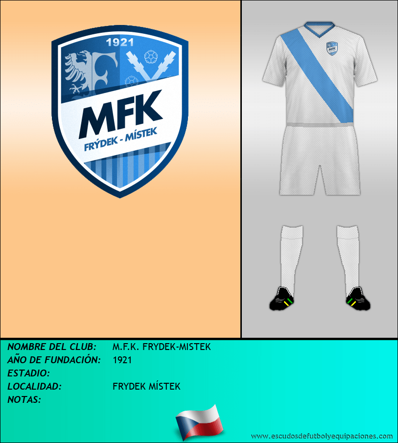 Escudo de M.F.K. FRYDEK-MISTEK