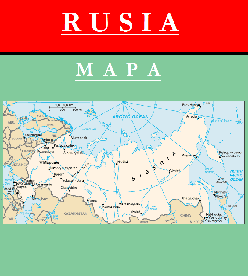Escudo de MAPA DE RUSIA