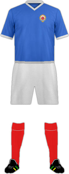 Equipación YUGOSLAVIA