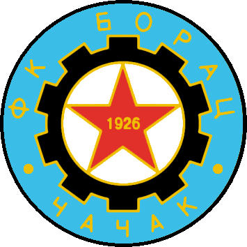 Escudo de FK BORAC CACAK (SERBIA)