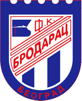 Escudo de FK BRODARAC BEOGRAD (SERBIA)