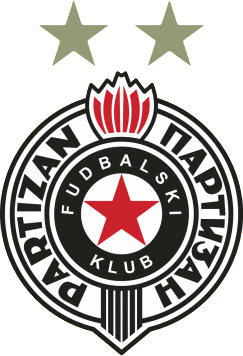 Escudo de FK PARTIZAN DE BELGRADO (SERBIA)
